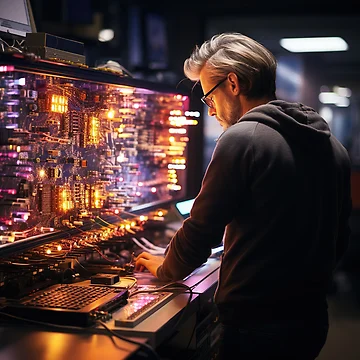 Artwork thumbnail, Quantum Computing Engineer - Quantum Algorithm Developer by TheBrainArt