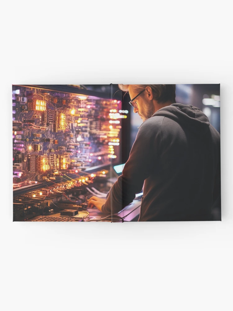 Thumbnail 2 of 3, Journal, Quantum Computing Engineer - Quantum Algorithm Developer designed and sold by TheBrainArt.