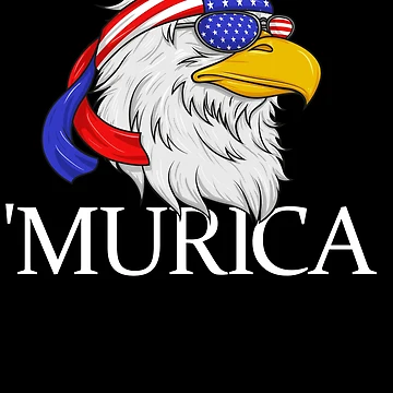 Vorschaubild zum Design Murica Patriotic Eagle Patriotic 4th Of July Eagle Murica Gear von DynamicDesign