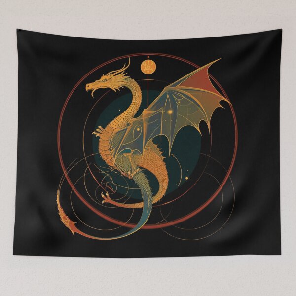 Item preview, Mighty Dragon - Awe-Inspiring Fantasy designed and sold by Adam Arts.