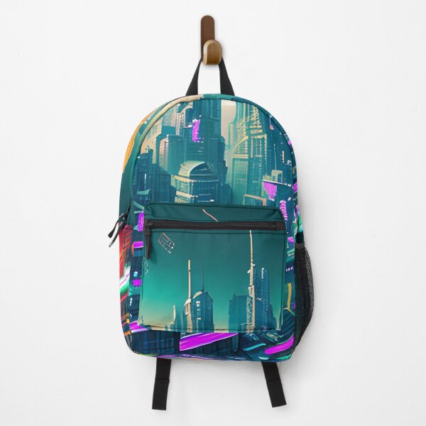 Item preview, Futuristic Cityscape: Seamless Blend of Digital Realities and Glitch Art designed and sold by Akira Miyamoto.