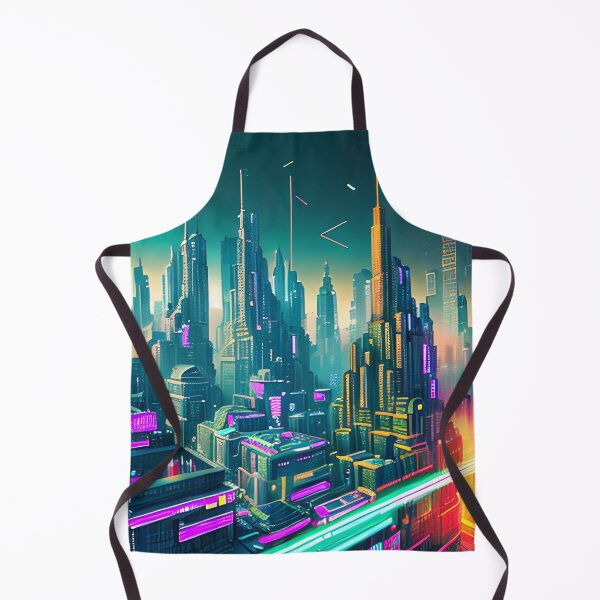 Item preview, Futuristic Cityscape: Seamless Blend of Digital Realities and Glitch Art designed and sold by Akira Miyamoto.