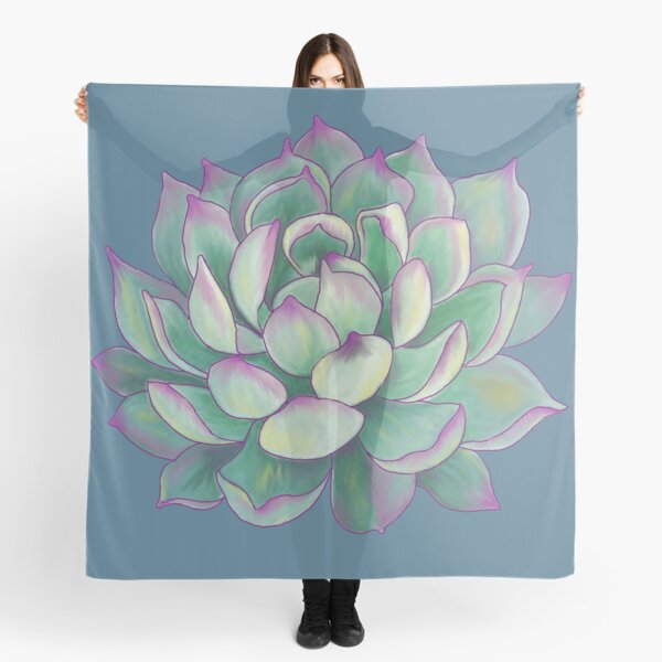 Succulent plant Scarf