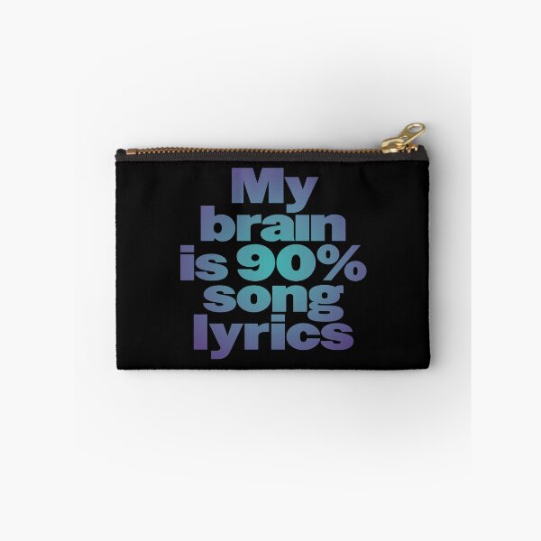 Item preview, My brain is 90% song lyrics v.1 designed and sold by x1brett.