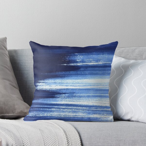 Item preview, Blue coloured Brush Stroke designed and sold by IftinDesigns.