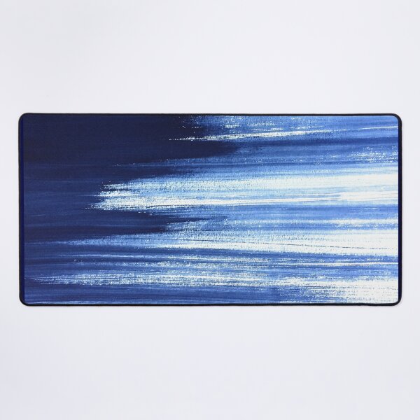 Item preview, Blue coloured Brush Stroke designed and sold by IftinDesigns.