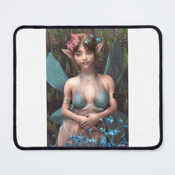 Item preview, Cute fairy with flowers designed and sold by Fantasyart123.