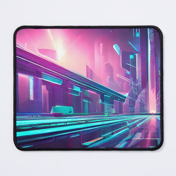 Item preview, Futuristic Cityscape: Seamless Blend of Digital Realities and Glitch Art designed and sold by Akira Miyamoto.