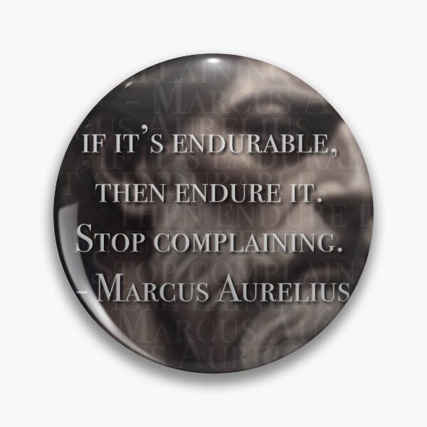 Item preview, Stoic: Endure | Marcus Aurelius Quote | Phone Case | Stickers designed and sold by ArtMadeCool.