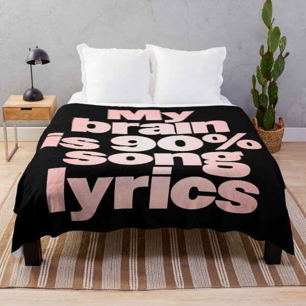 Item preview, My brain is 90% song lyrics v.2 designed and sold by x1brett.