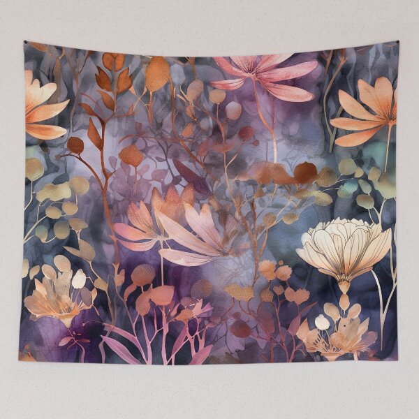 Item preview, Herbal Abstract print 13 designed and sold by Art by Lilia.