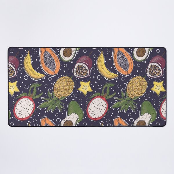 Item preview,  Tropical Fruit Dark Background designed and sold by Claudia S. Design.