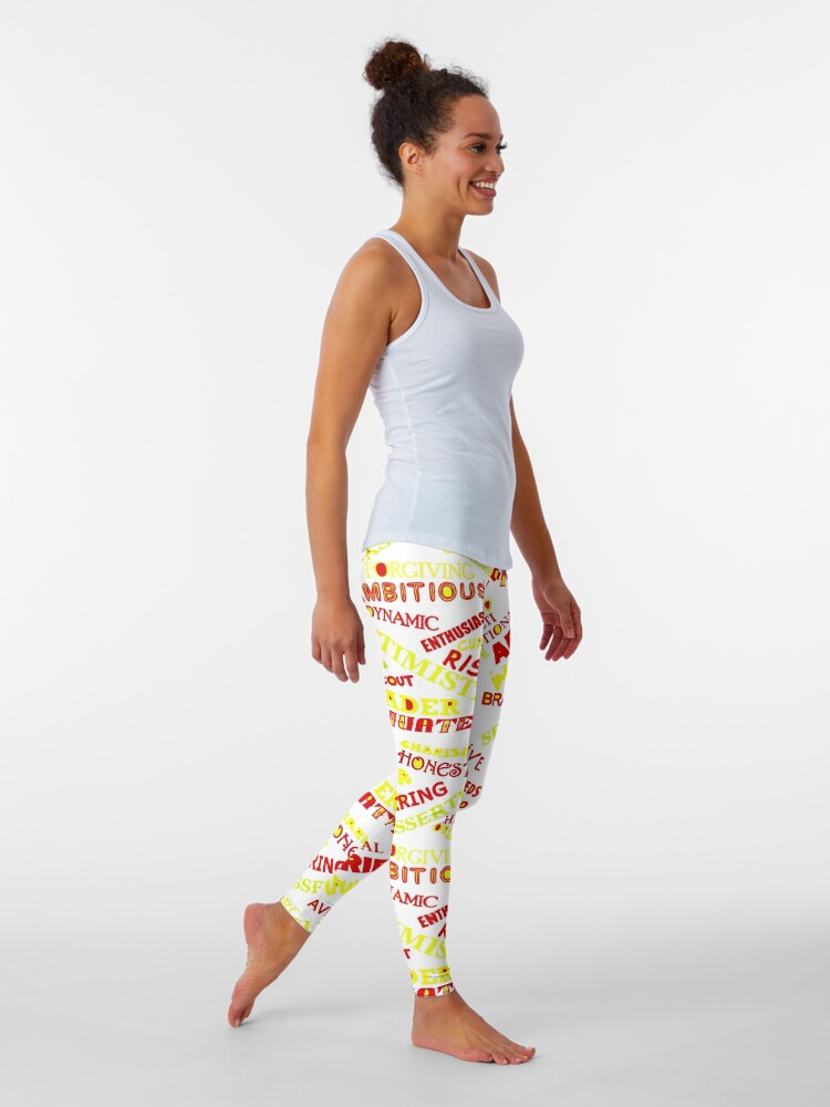 ARIES WOMAN TRAITS Leggings for Sale by NAUTIZE