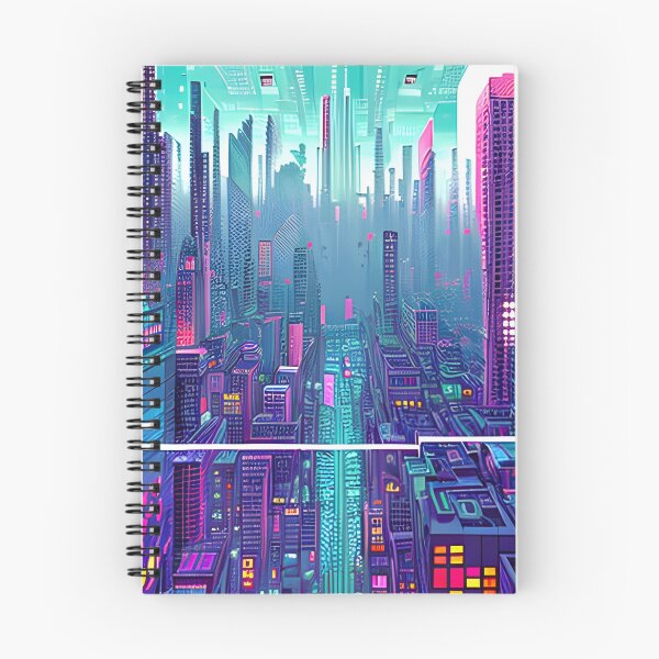 Item preview, Futuristic Cityscape: Seamless Blend of Digital Realities and Glitch Art designed and sold by Akira Miyamoto.