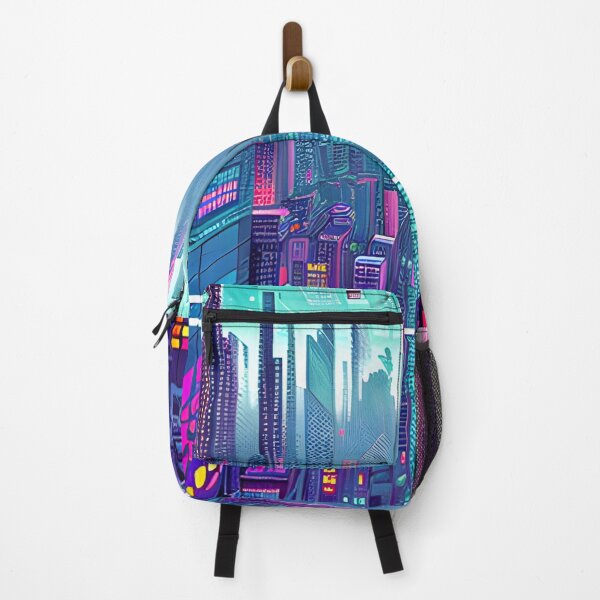 Item preview, Futuristic Cityscape: Seamless Blend of Digital Realities and Glitch Art designed and sold by Akira Miyamoto.