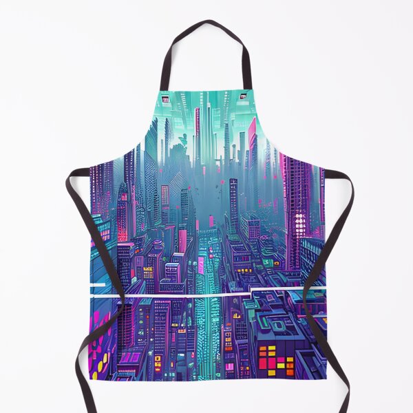 Item preview, Futuristic Cityscape: Seamless Blend of Digital Realities and Glitch Art designed and sold by Akira Miyamoto.