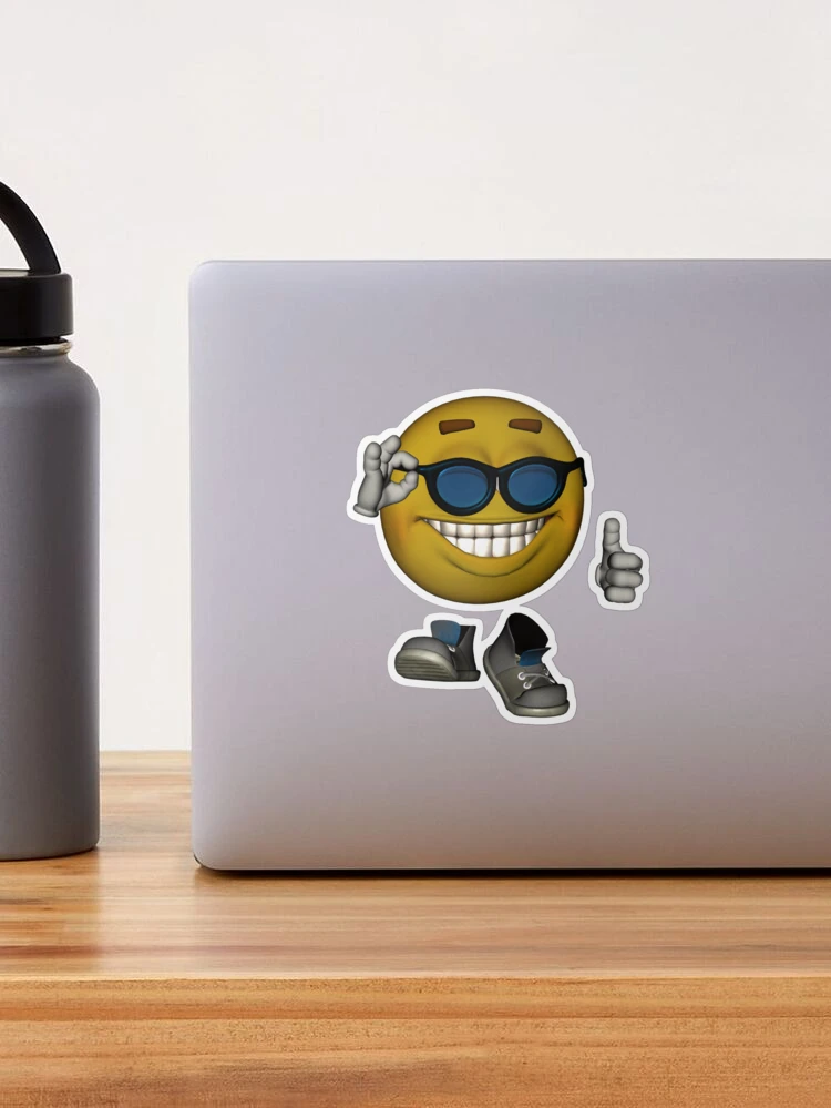 Emoji Thumbs Up Dude  Sticker for Sale by THEBLOOP