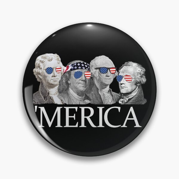 Item preview, Merica Founding Fathers Patriotic 4th Of July Merica Gear designed and sold by DynamicDesign.