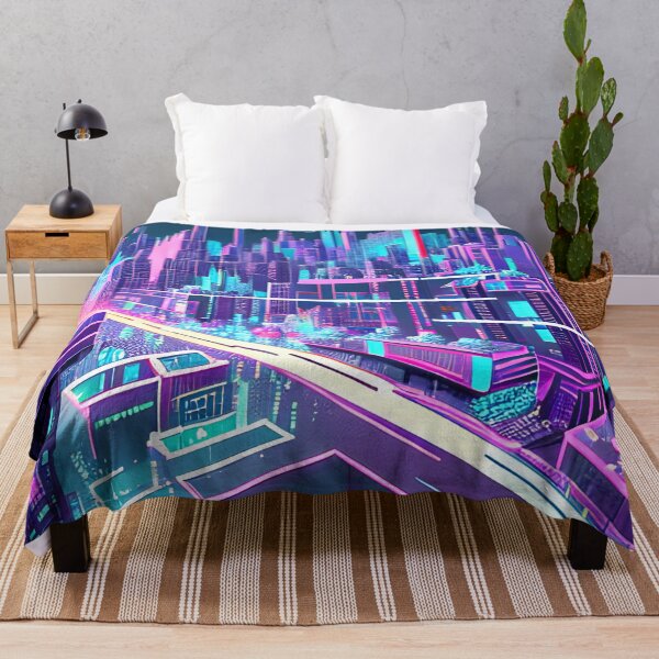 Item preview, Futuristic Cityscape: Seamless Blend of Digital Realities and Glitch Art designed and sold by Akira Miyamoto.
