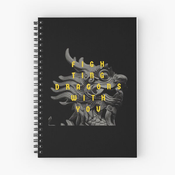 Item preview, fighting dragons with you designed and sold by PopPizzazz.