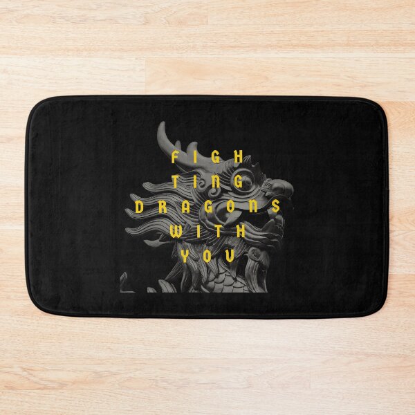 Item preview, fighting dragons with you designed and sold by PopPizzazz.