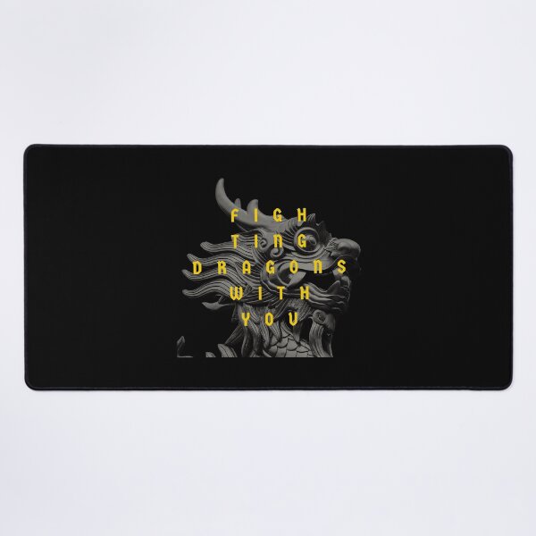Item preview, fighting dragons with you designed and sold by PopPizzazz.