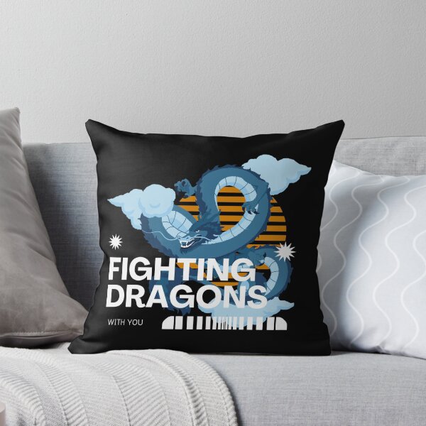 Item preview, fighting dragons with you designed and sold by PopPizzazz.