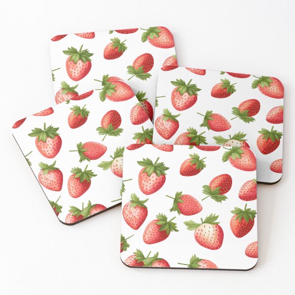 Item preview, strawberry pattern designed and sold by normal-design.