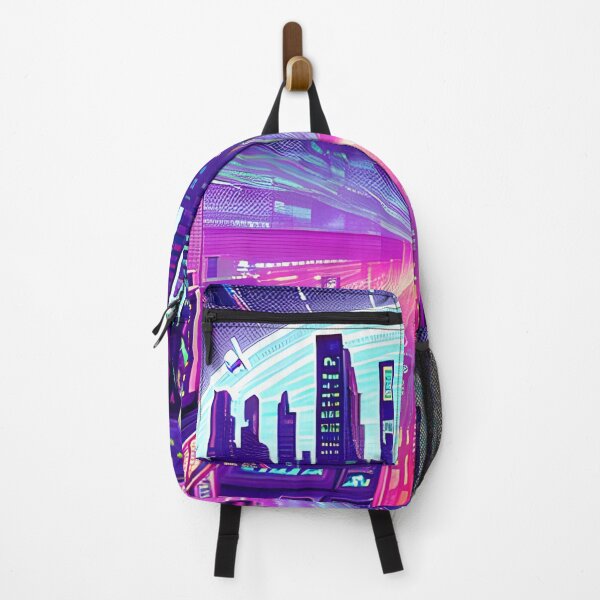 Item preview, Futuristic Cityscape: Seamless Blend of Digital Realities and Glitch Art designed and sold by Akira Miyamoto.