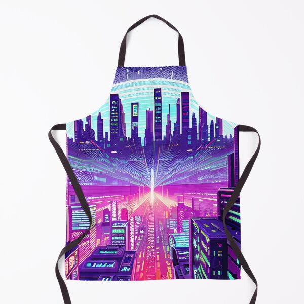 Item preview, Futuristic Cityscape: Seamless Blend of Digital Realities and Glitch Art designed and sold by Akira Miyamoto.