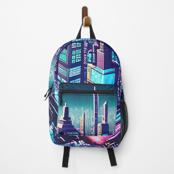 Item preview, Futuristic Cityscape: Seamless Blend of Digital Realities and Glitch Art designed and sold by Akira Miyamoto.