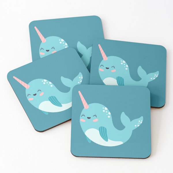 Item preview, Cute Happy Narwhal designed and sold by cgroenewald.