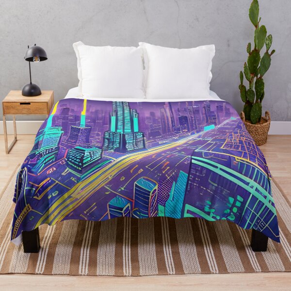 Item preview, Futuristic Cityscape: Seamless Blend of Digital Realities and Glitch Art designed and sold by Akira Miyamoto.