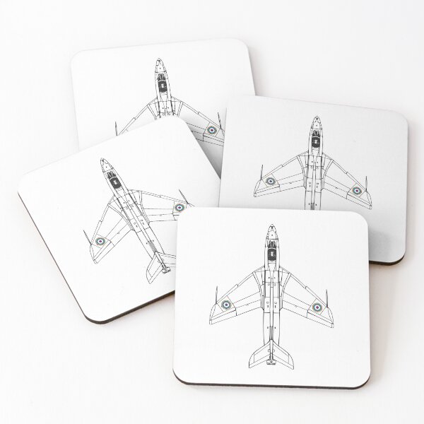 Item preview, Hawker Hunter, Aeroplane, Aircraft, Illustrated Tribute designed and sold by FoleyPottery.