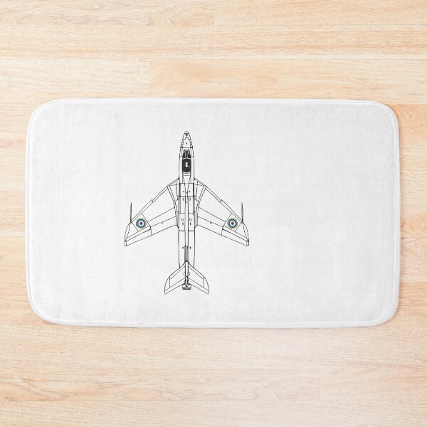 Item preview, Hawker Hunter, Aeroplane, Aircraft, Illustrated Tribute designed and sold by FoleyPottery.