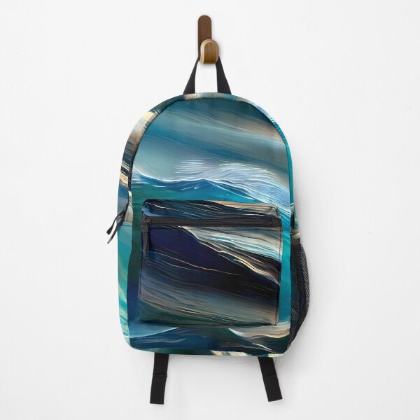 Item preview, Abstract Ocean Waves Fluid Art designed and sold by ZetaDream.