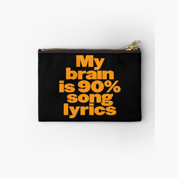 Item preview, My brain is 90% song lyrics v.6 designed and sold by x1brett.