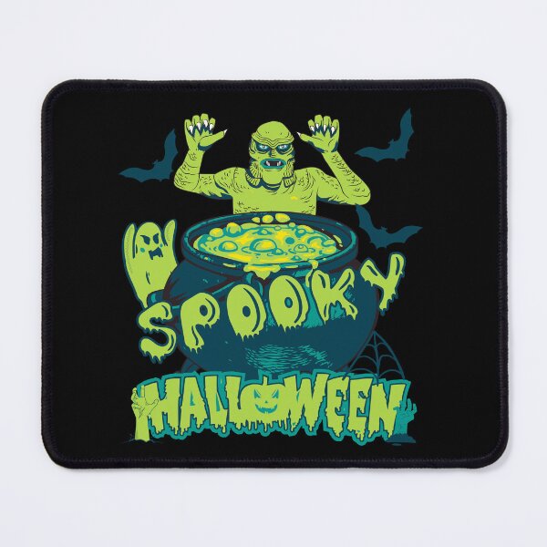 Item preview, Spooky Helloween Ghost Cauldron Design designed and sold by Odetee.