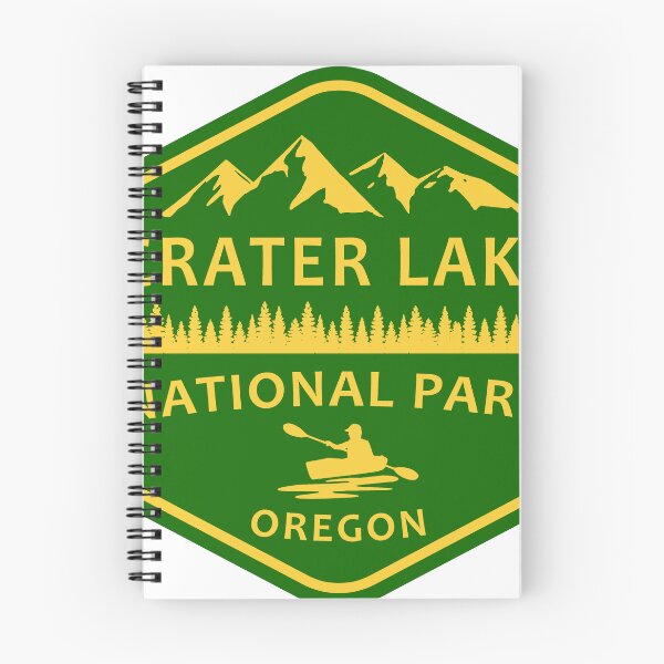 Item preview, Crater Lake National Park Hexagon designed and sold by VanyaKar.