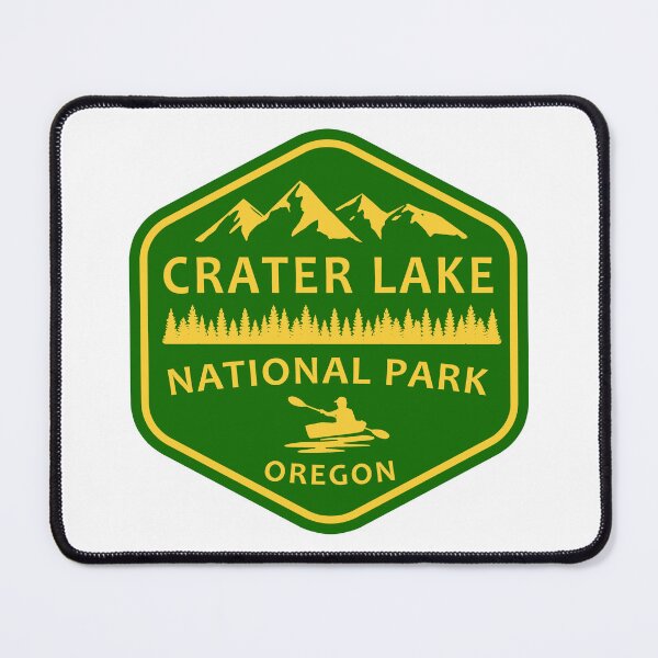 Item preview, Crater Lake National Park Hexagon designed and sold by VanyaKar.