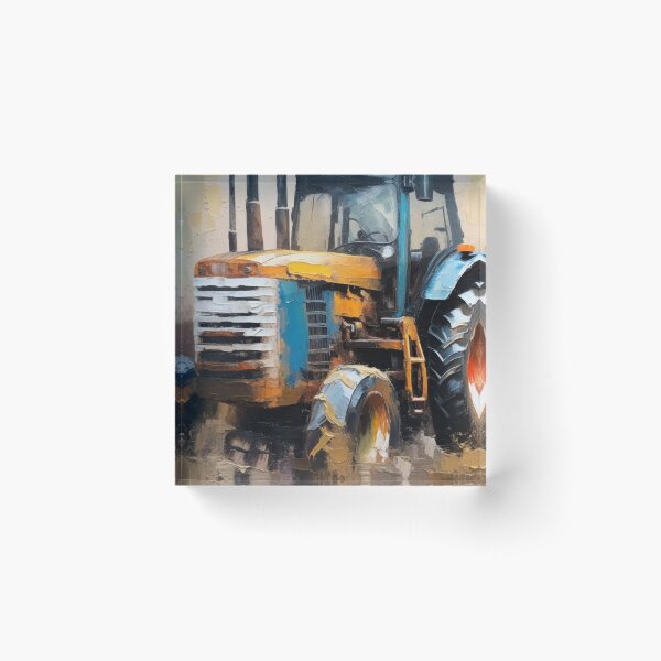 Aperçu de l'œuvre Farm Tractor créée et vendue par kultomatic.