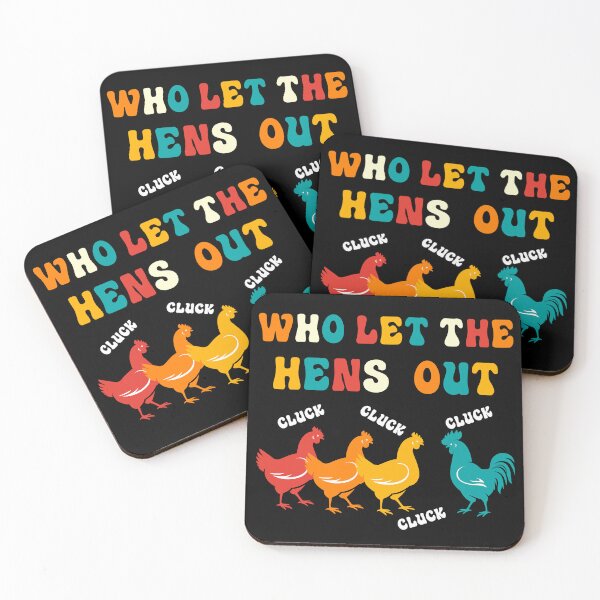 Item preview, Who Let the Hens Out Farm Chicken Gifts Country Chicken designed and sold by KsuAnn.