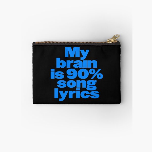 Item preview, My brain is 90% song lyrics v.7 designed and sold by x1brett.
