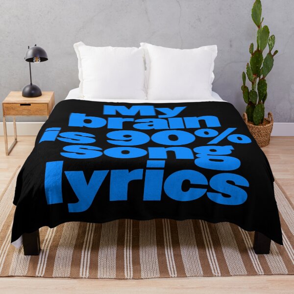Item preview, My brain is 90% song lyrics v.7 designed and sold by x1brett.