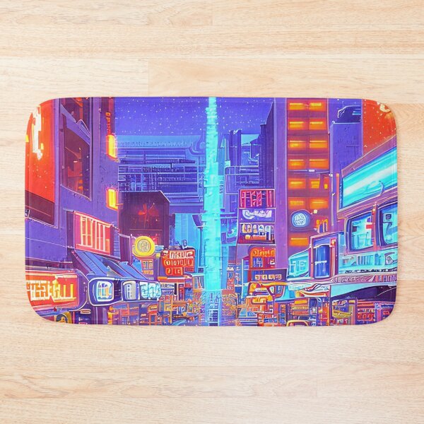 Item preview, Futuristic Cityscape: Seamless Blend of Digital Realities and Glitch Art designed and sold by Akira Miyamoto.