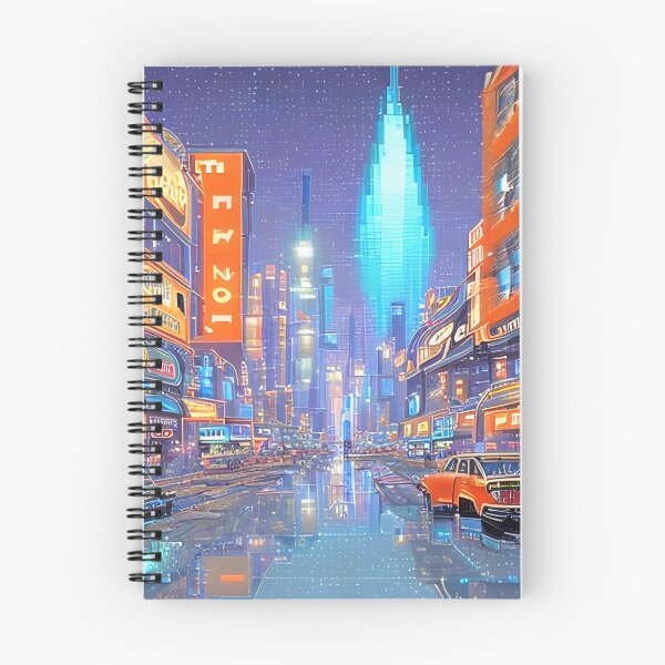 Item preview, Futuristic Cityscape: Seamless Blend of Digital Realities and Glitch Art designed and sold by Akira Miyamoto.