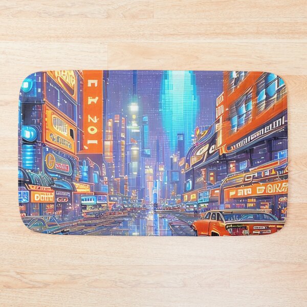 Item preview, Futuristic Cityscape: Seamless Blend of Digital Realities and Glitch Art designed and sold by Akira Miyamoto.