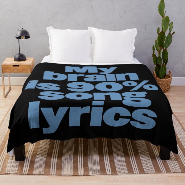 Item preview, My brain is 90% song lyrics v.8 designed and sold by x1brett.