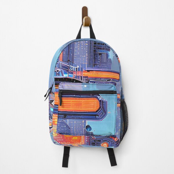 Item preview, Futuristic Cityscape: Seamless Blend of Digital Realities and Glitch Art designed and sold by Akira Miyamoto.