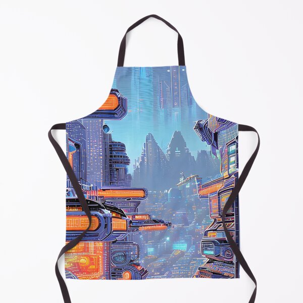 Item preview, Futuristic Cityscape: Seamless Blend of Digital Realities and Glitch Art designed and sold by Akira Miyamoto.